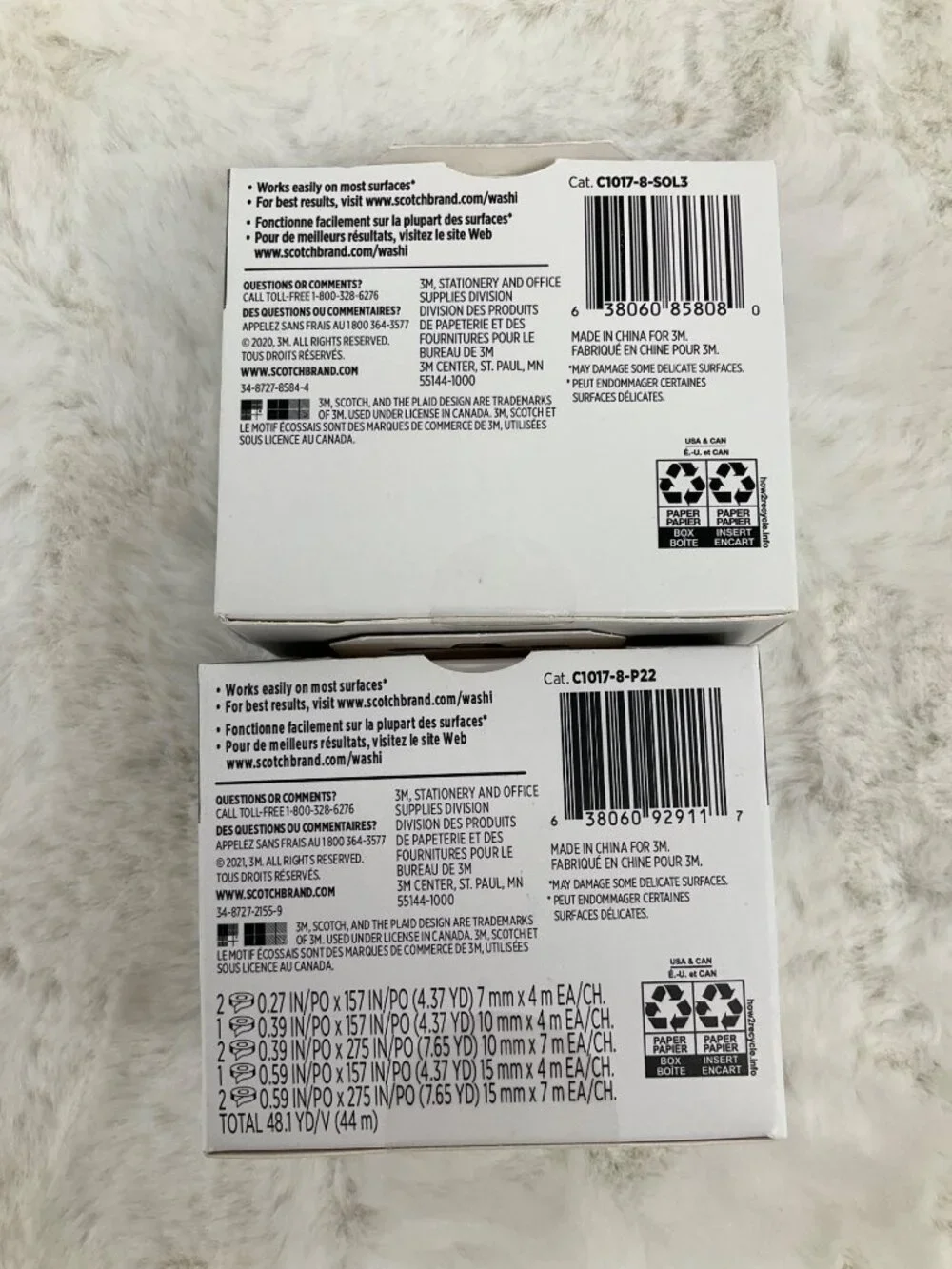 Scotch Washi Tape Multi-Pack: Total Of 16 Rolls NEW